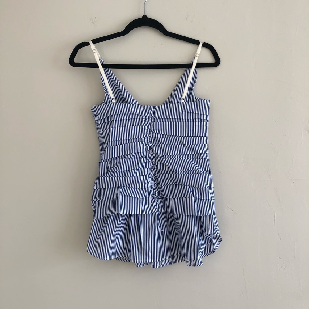 Alexander Wang Ruched Zip Front Cami - Picture 6 of 7